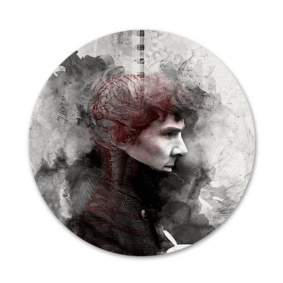 Sherlock Moriartee 221B Ikone Igle Dekoracija znački Broševi Metalne značke za odjeću Dekoracija ruksaka