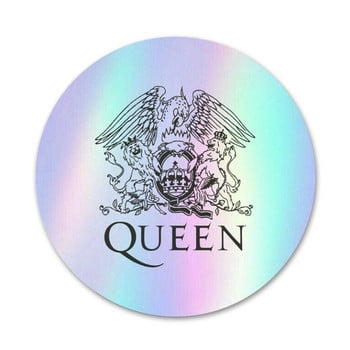 58 χιλιοστά Freddie Mercury Queen Badge καρφίτσα καρφίτσα Αξεσουάρ για ρούχα Δώρο διακόσμηση σακιδίου πλάτης