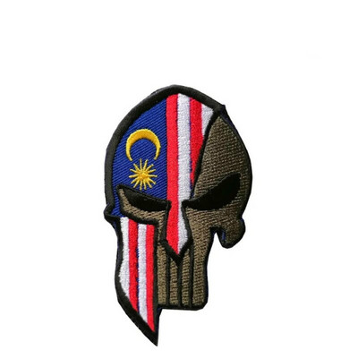 Nacionalna zastava, lubanja, kuka i petlja, trake za ruke, značka, zakrpa 3D uniforma, taktički ruksak, odjeća, odjeća, dodaci