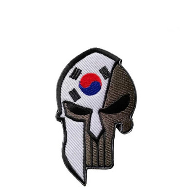 Nacionalna zastava, lubanja, kuka i petlja, trake za ruke, značka, zakrpa 3D uniforma, taktički ruksak, odjeća, odjeća, dodaci