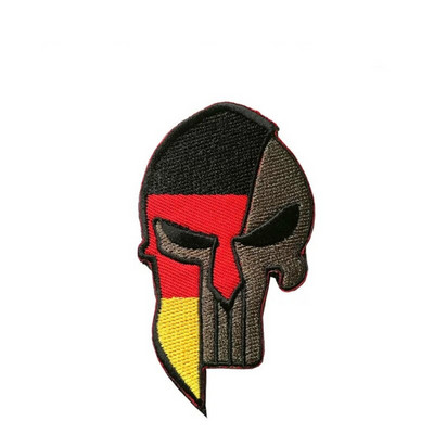 Nacionalna zastava, lubanja, kuka i petlja, trake za ruke, značka, zakrpa 3D uniforma, taktički ruksak, odjeća, odjeća, dodaci