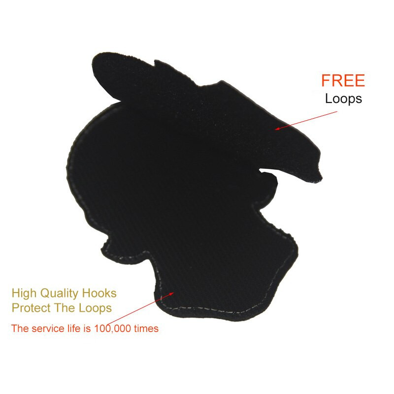 Nacionalna zastava, lubanja, kuka i petlja, trake za ruke, značka, zakrpa 3D uniforma, taktički ruksak, odjeća, odjeća, dodaci