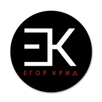 58mm Egor Kreed Icons Pins Διακοσμητικό σήμα Καρφίτσες Μεταλλικές κονκάρδες για ρούχα Διακόσμηση σακιδίου πλάτης