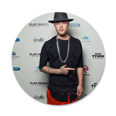 58mm Egor Kreed Icons Pins Διακοσμητικό σήμα Καρφίτσες Μεταλλικές κονκάρδες για ρούχα Διακόσμηση σακιδίου πλάτης