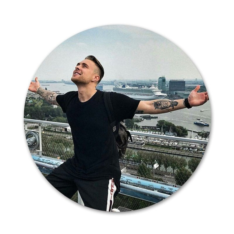 58mm Egor Kreed Icons Pins Διακοσμητικό σήμα Καρφίτσες Μεταλλικές κονκάρδες για ρούχα Διακόσμηση σακιδίου πλάτης