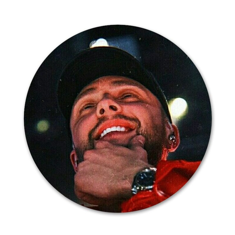 58mm Egor Kreed Icons Pins Διακοσμητικό σήμα Καρφίτσες Μεταλλικές κονκάρδες για ρούχα Διακόσμηση σακιδίου πλάτης