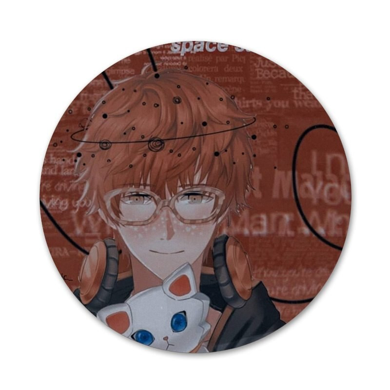 707 Mystic Messenger broš igla Cosplay značka Dodaci za odjeću Ruksak Dekoracija Poklon