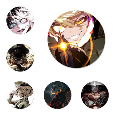 Youjo Senki Anime Badge Καρφίτσα Αξεσουάρ καρφίτσας για Ρούχα Δώρο Διακόσμηση σακιδίου πλάτης