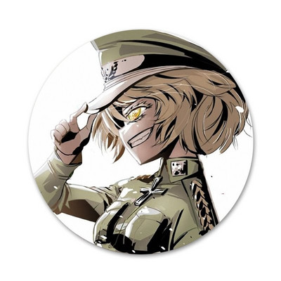 Youjo Senki Animemärk Pross Pin Aksessuaarid Riiete jaoks Seljakoti kaunistus kingitus