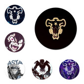 58 mm Anime musta ristiku ikoonid nööpnõelad märgi kaunistus prossid metallist märgid riiete jaoks seljakoti kaunistus