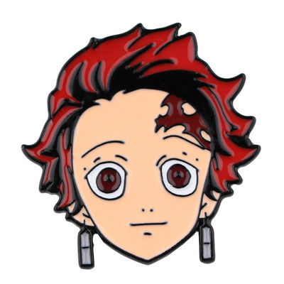 E3767 Anime Demon Slayer Manga značke Emajlirana igla Broš za odjeću Igle za revere Nakit Ruksak Dodaci