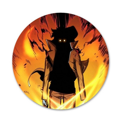 58mm Anime solo izravnavanje Broš Igla Cosplay značka Dodaci za odjeću Ruksak Dekoracija Poklon