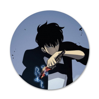 58mm Anime solo izravnavanje Broš Igla Cosplay značka Dodaci za odjeću Ruksak Dekoracija Poklon