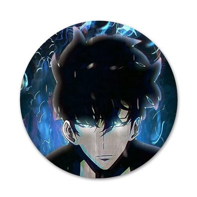 58mm Anime solo izravnavanje Broš Igla Cosplay značka Dodaci za odjeću Ruksak Dekoracija Poklon