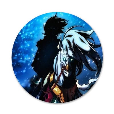58mm Anime solo izravnavanje Broš Igla Cosplay značka Dodaci za odjeću Ruksak Dekoracija Poklon