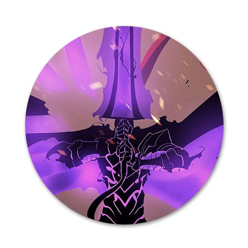 58mm Anime solo izravnavanje Broš Igla Cosplay značka Dodaci za odjeću Ruksak Dekoracija Poklon