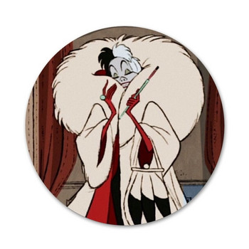 Cruella карикатура Значка Брошка Игла Аксесоари За дрехи Декорация на раница Подарък