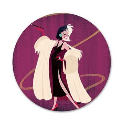 Crtani film Cruella Značka Broš Igla Dodaci za odjeću Ruksak Dekoracija dar