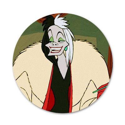 Crtani film Cruella Značka Broš Igla Dodaci za odjeću Ruksak Dekoracija dar