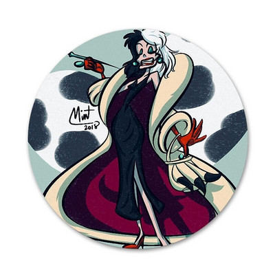 Crtani film Cruella Značka Broš Igla Dodaci za odjeću Ruksak Dekoracija dar