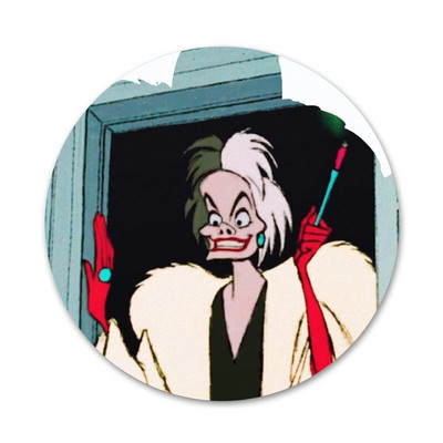 Crtani film Cruella Značka Broš Igla Dodaci za odjeću Ruksak Dekoracija dar