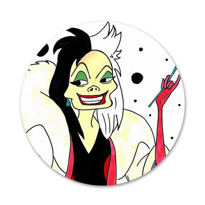 Crtani film Cruella Značka Broš Igla Dodaci za odjeću Ruksak Dekoracija dar