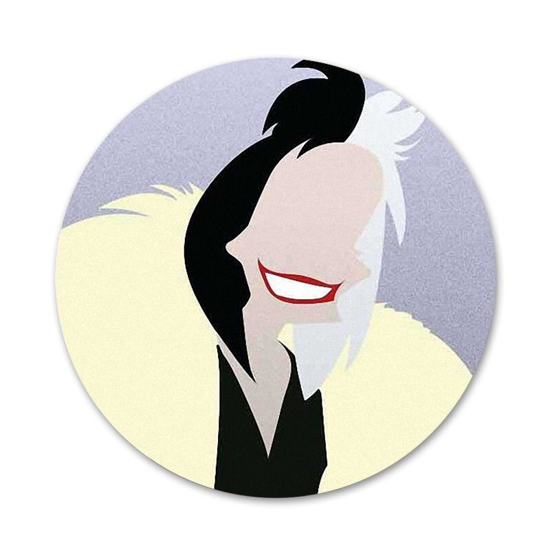 Crtani film Cruella Značka Broš Igla Dodaci za odjeću Ruksak Dekoracija dar