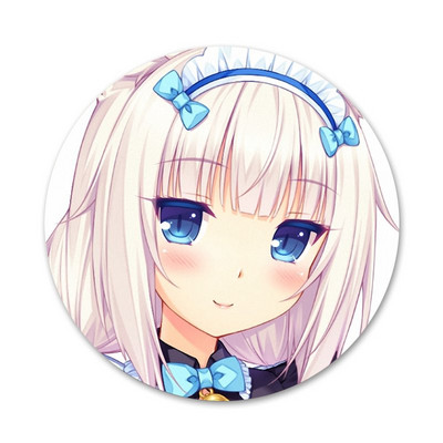 Vanilija NEKOPARA Anime značka Broš Igla Dodaci za odjeću Ruksak Dekoracija poklon