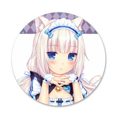 Vanilija NEKOPARA Anime značka Broš Igla Dodaci za odjeću Ruksak Dekoracija poklon