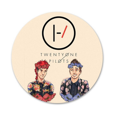 58 mm značka Twenty One Pilots 21 Broš igla Dodaci za odjeću Ruksak Dekoracija dar