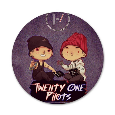 58 mm značka Twenty One Pilots 21 Broš igla Dodaci za odjeću Ruksak Dekoracija dar