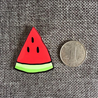 1 PC Crtić Mačka Ptica Mlijeko Jaje Pas Broš Akrilne značke Ikone na ruksaku Igla Značka Ukrasne značke za odjeću