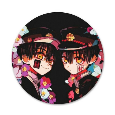 Anime tualetu surištas Hanako-kun ženklelis sagės smeigtukas Priedai drabužiams Kuprinės dekoravimo dovana 58 mm