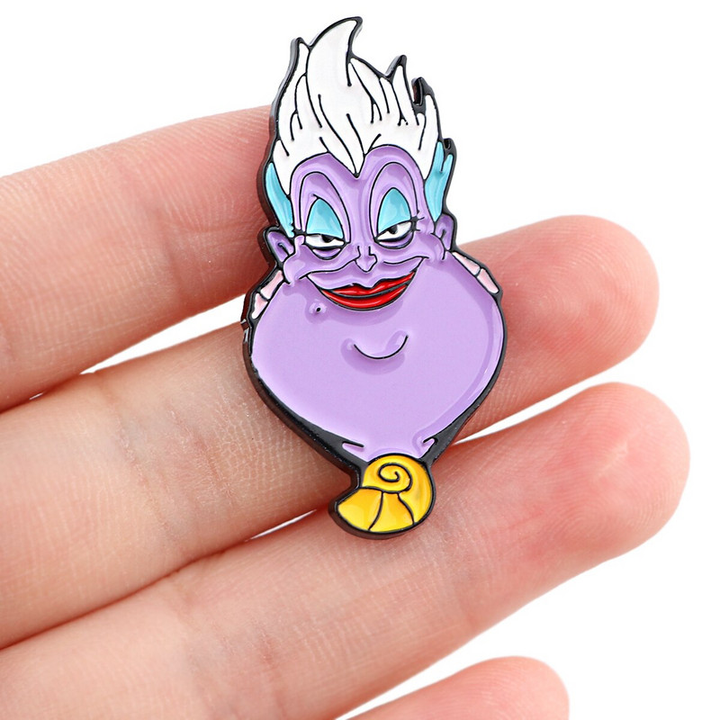 AD1944 Smiješne značke hobotnice na ruksaku Emajlirana igla Igle za revere za ruksake Broševi Odjeća Anime značke za aktovke Dekoracija