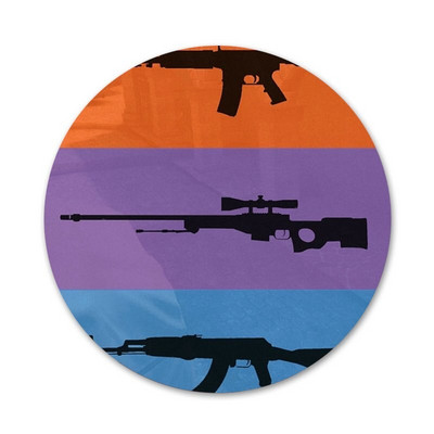 58 mm Counter Strike cs go Mäng Nutikad ikoonid Nööpnõelad Märgi kaunistus Prossid Metallist märgid riiete jaoks Seljakoti kaunistus