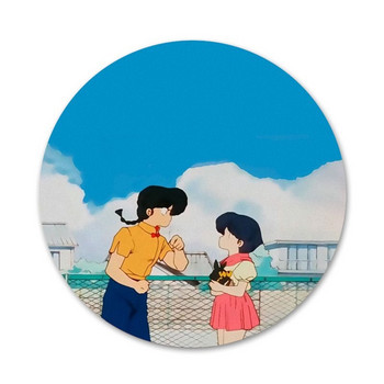 58mm Cartoon Ranma 1 2 Badge καρφίτσα Αξεσουάρ για ρούχα Δώρο διακόσμηση σακιδίου πλάτης