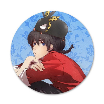 58 mm multikas Ranma 1 2 märgiga prossnõel Aksessuaarid riietele Seljakoti kaunistus kingitus