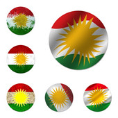 Značka sa zastavom Kurdskog Kurdistana, broš, igla, dodaci za odjeću, ruksak, ukrasni poklon