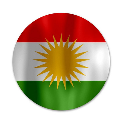 Značka sa zastavom Kurdskog Kurdistana, broš, igla, dodaci za odjeću, ruksak, ukrasni poklon