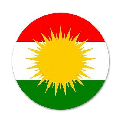 Značka sa zastavom Kurdskog Kurdistana, broš, igla, dodaci za odjeću, ruksak, ukrasni poklon