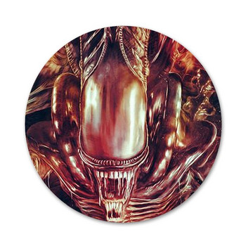 58mm Xenomorph Aliens predato Εικονίδια Καρφίτσες Διακοσμητικό σήμα Καρφίτσες Μεταλλικές κονκάρδες για ρούχα Διακόσμηση σακιδίου πλάτης