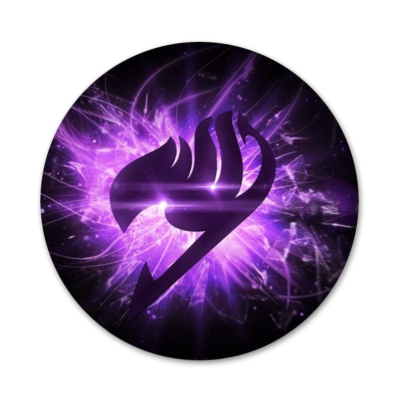 58 mm Anime Manga Fairy Tail logo Značka Broš Igla Dodaci za odjeću Ruksak Dekoracija poklon