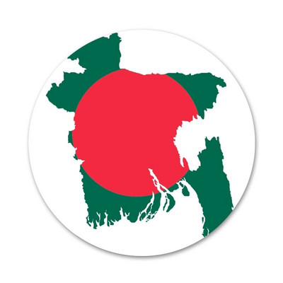 BD Bangladešas Bangladešo vėliava reklamjuostė Ženklas Sagė Smeigtukai Drabužių priedai Kuprinės papuošimo dovana