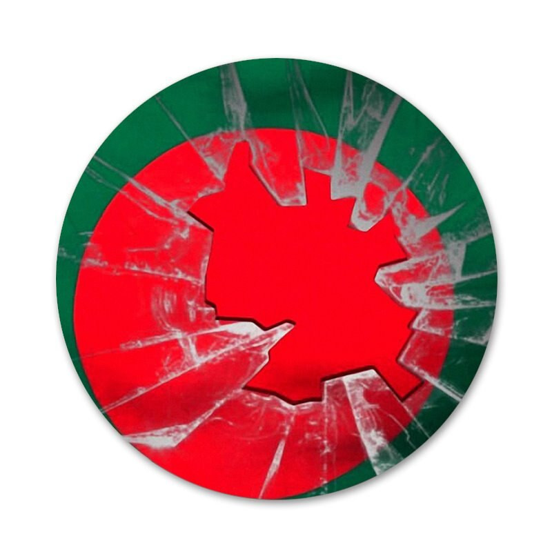 BD Bangladešas Bangladešo vėliava reklamjuostė Ženklas Sagė Smeigtukai Drabužių priedai Kuprinės papuošimo dovana