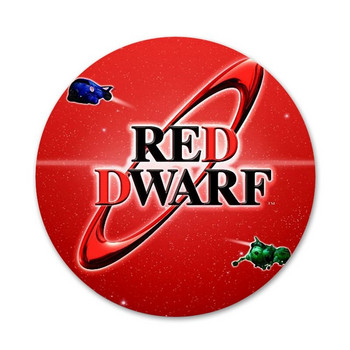 Fashion Red Dwarf Badge Καρφίτσα Αξεσουάρ καρφίτσας για Ρούχα Δώρο διακόσμησης σακιδίου πλάτης