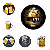 ανδρική κούπα μπύρας με αφρό Badge Καρφίτσα Καρφίτσα Αξεσουάρ για Ρούχα Δώρο Διακόσμηση σακιδίου πλάτης