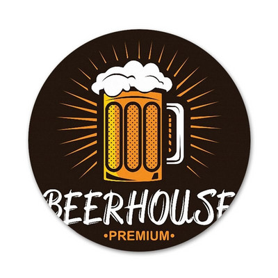 ανδρική κούπα μπύρας με αφρό Badge Καρφίτσα Καρφίτσα Αξεσουάρ για Ρούχα Δώρο Διακόσμηση σακιδίου πλάτης