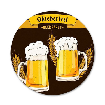 ανδρική κούπα μπύρας με αφρό Badge Καρφίτσα Καρφίτσα Αξεσουάρ για Ρούχα Δώρο Διακόσμηση σακιδίου πλάτης