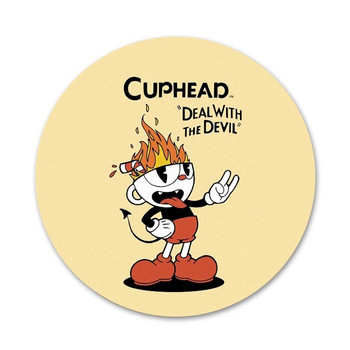 Cartoon Cuphead Καρφίτσα Καρφίτσα Cosplay Badge Αξεσουάρ για Δώρο Δώρο διακόσμησης σακιδίου πλάτης