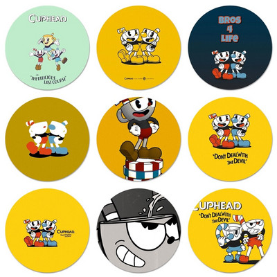 Cartoon Cuphead Καρφίτσα Καρφίτσα Cosplay Badge Αξεσουάρ για Δώρο Δώρο διακόσμησης σακιδίου πλάτης